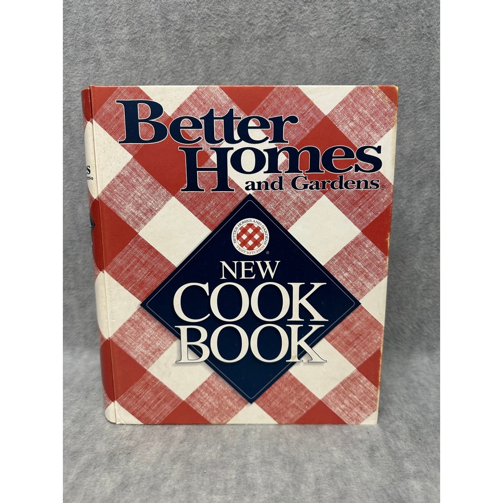 Better Homes and Gardens Cook Book Red White Gingham 11th Edition Hardcover
